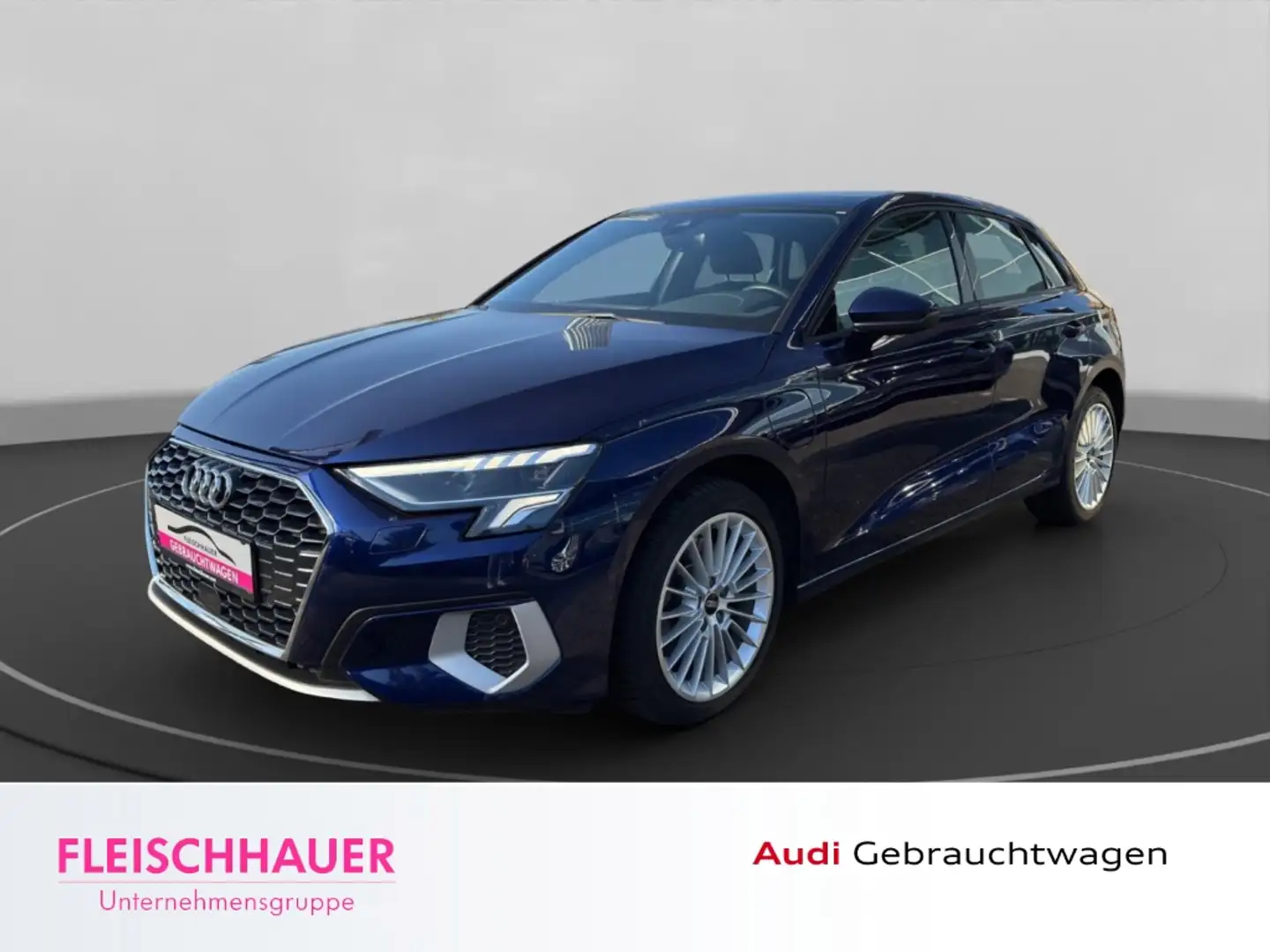 Audi A3 Sportback 40 TFSI e advanced Navi+LED+Pano+Kamera+ Blauw - 1