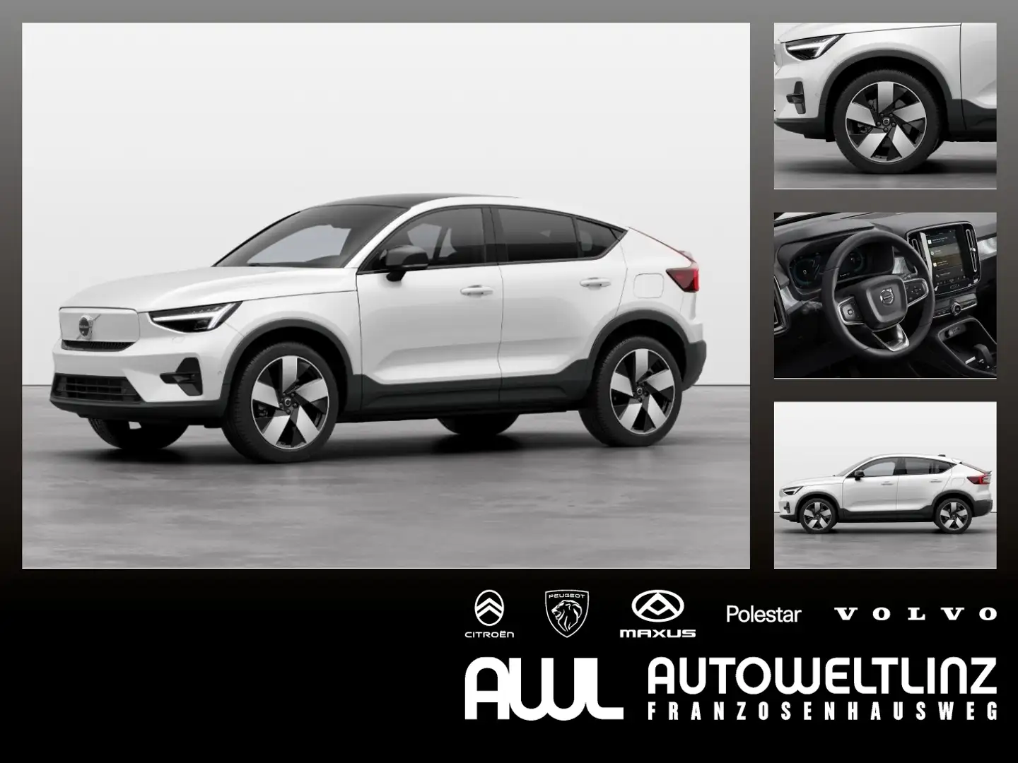Volvo C40 Twin Motor Ultimate Sonderpreis Білий - 1