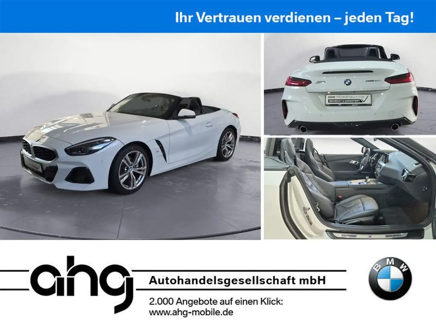 BMW Z4 sDrive20i Innovationsp. Sport Aut. Weiß - 1