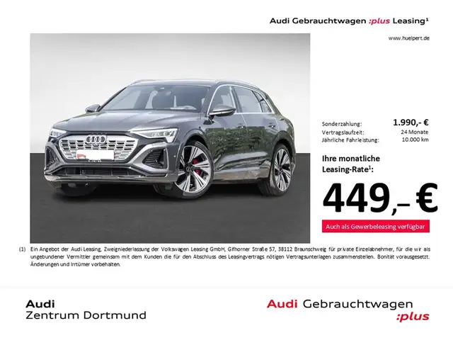 Audi Q8 e-tron 55 quattro S LINE 360°CAM LM22 EKLAPPE