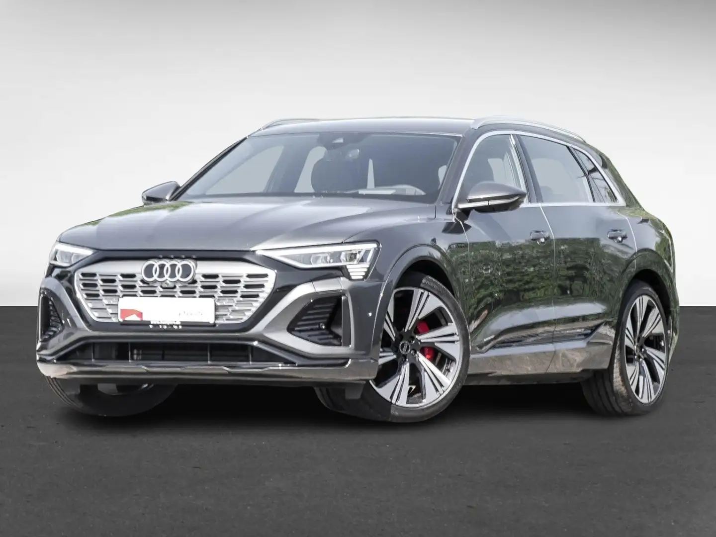 Audi Q8 e-tron 55 quattro S LINE 360°CAM LM22 EKLAPPE Gris - 2