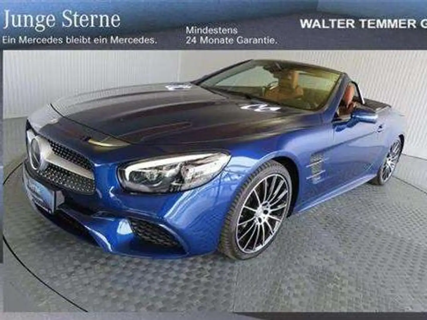 Mercedes-Benz SL 500 SL 500 Roadster Aut. Blau - 2