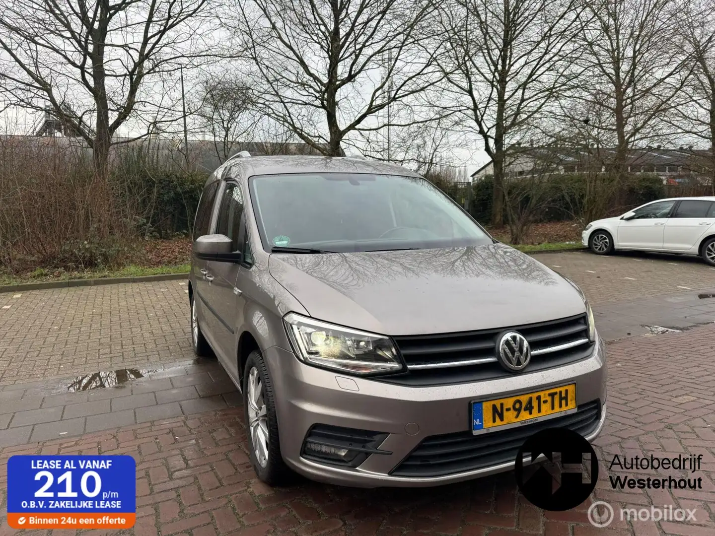 Volkswagen Caddy Maxi 2.0 TDI Trendline 5p Navigatie Airco LM Velge Geel - 1