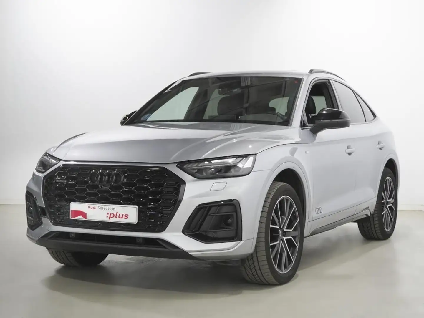 Audi Q5 Sportback 40 TDI quattro-ultra Black line S tronic Gris - 1