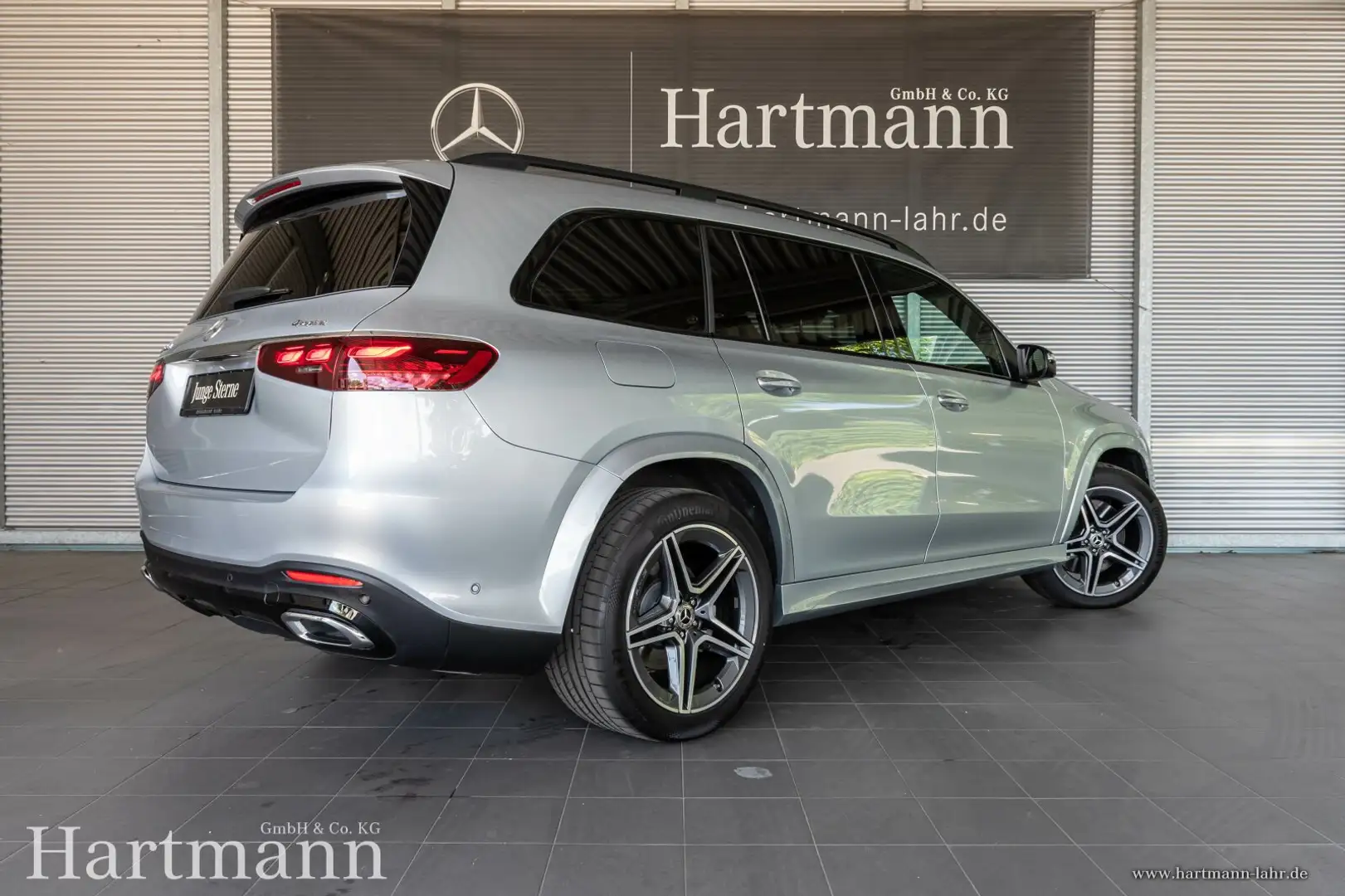 Mercedes-Benz GLS 350 GLS 350 d 4M AMG Night KeylGo Fahrassistenz AHK Zilver - 2