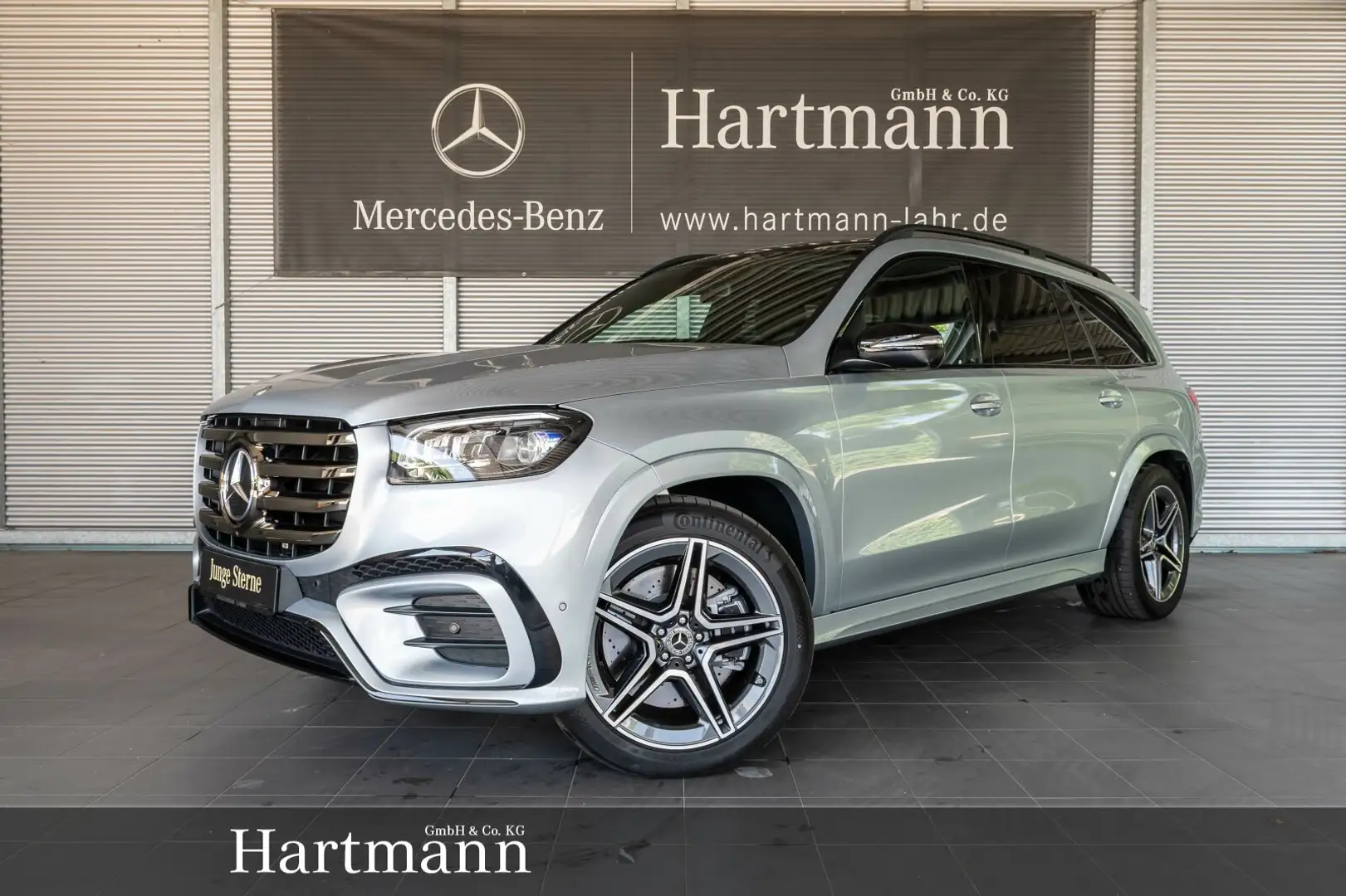Mercedes-Benz GLS 350 GLS 350 d 4M AMG Night KeylGo Fahrassistenz AHK Zilver - 1