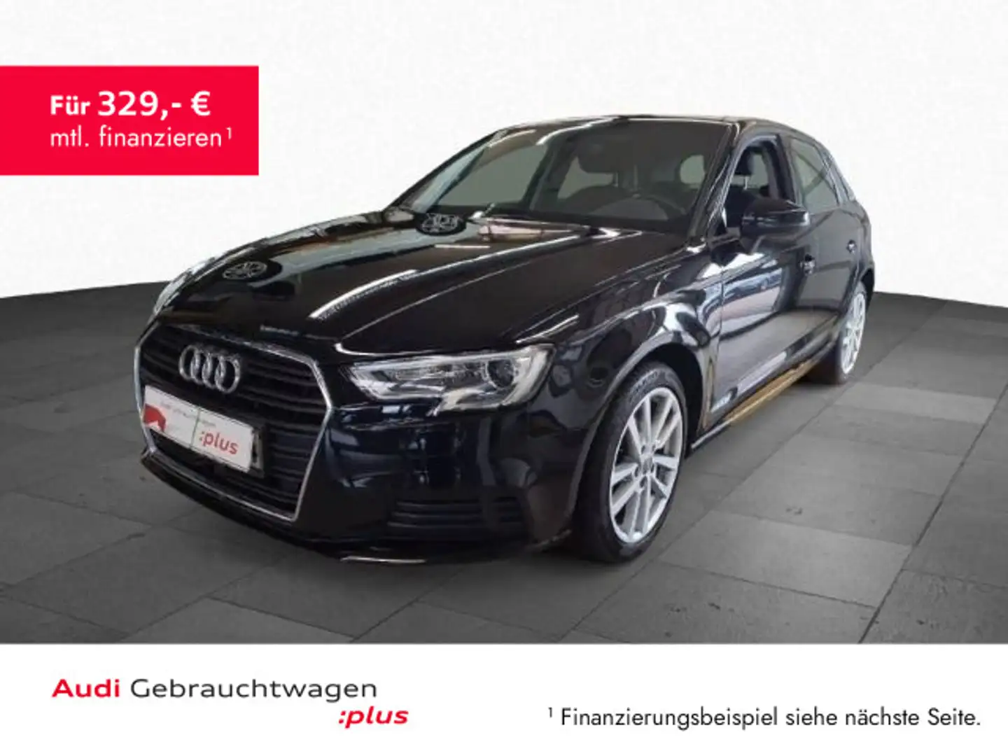 Audi A3 35 TDI Xenon Navi Kamera Klima Zwart - 1