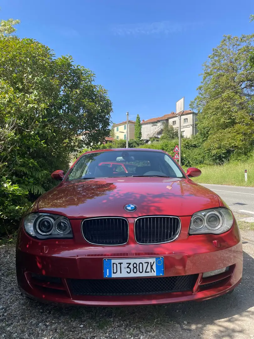 BMW 120 120d Coupe Futura dpf Rouge - 2