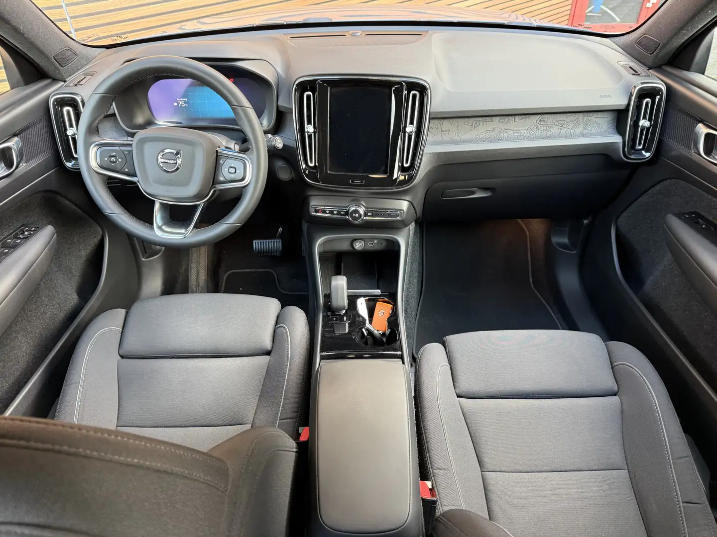 Volvo XC40 Core Recharge Pure Electric 2WD Navi / Camera / Cl Blauw - 2