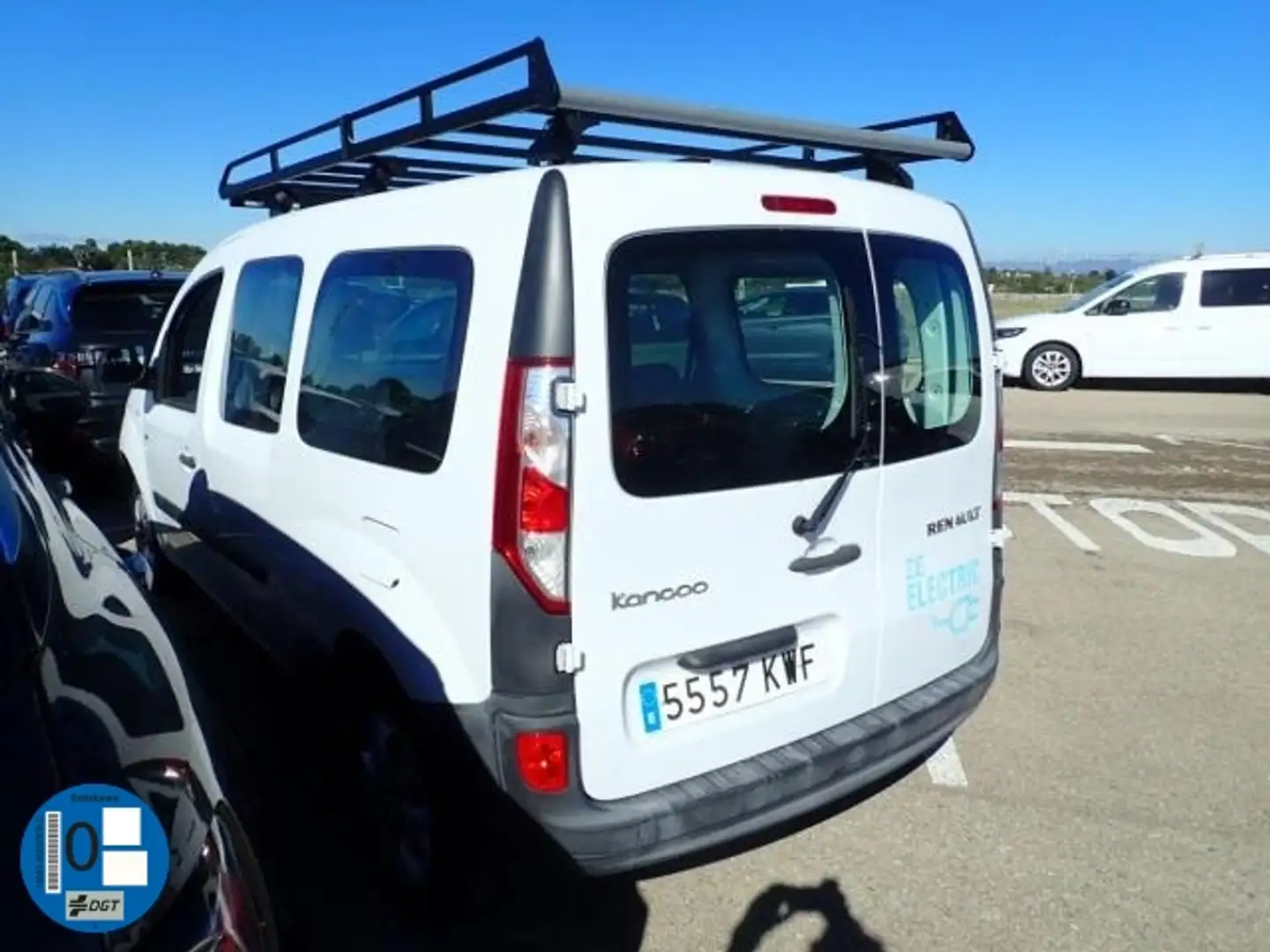 Renault Kangoo Z.E. Maxi 5pl. Blanc - 2