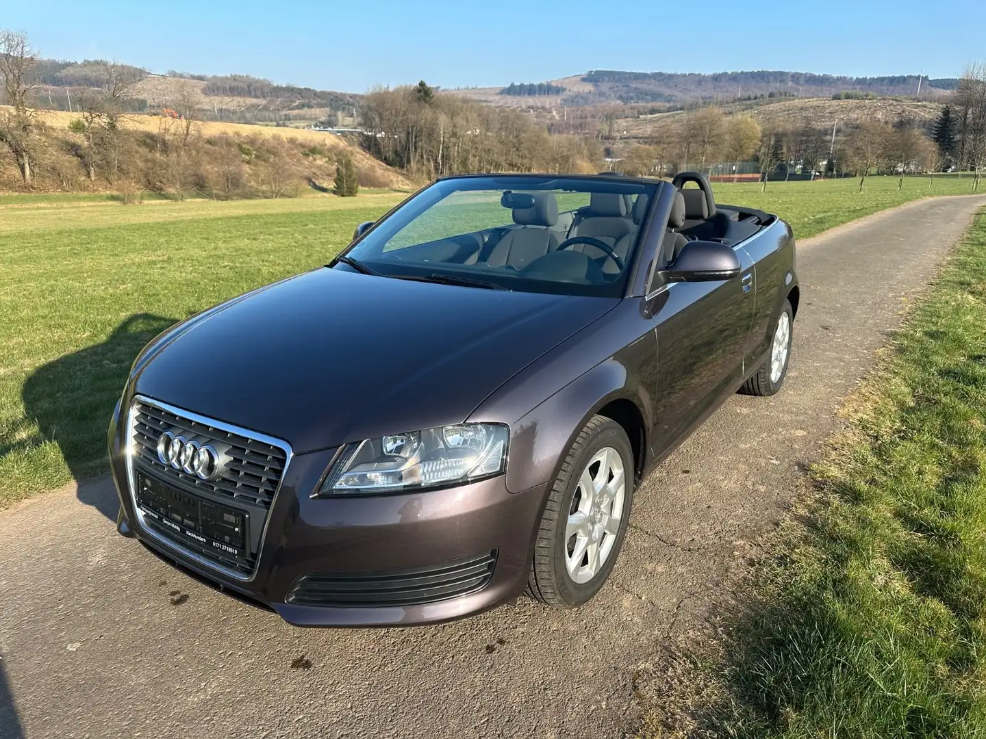 Audi A3 Cabriolet Attraction erst 69.000km Grijs - 2