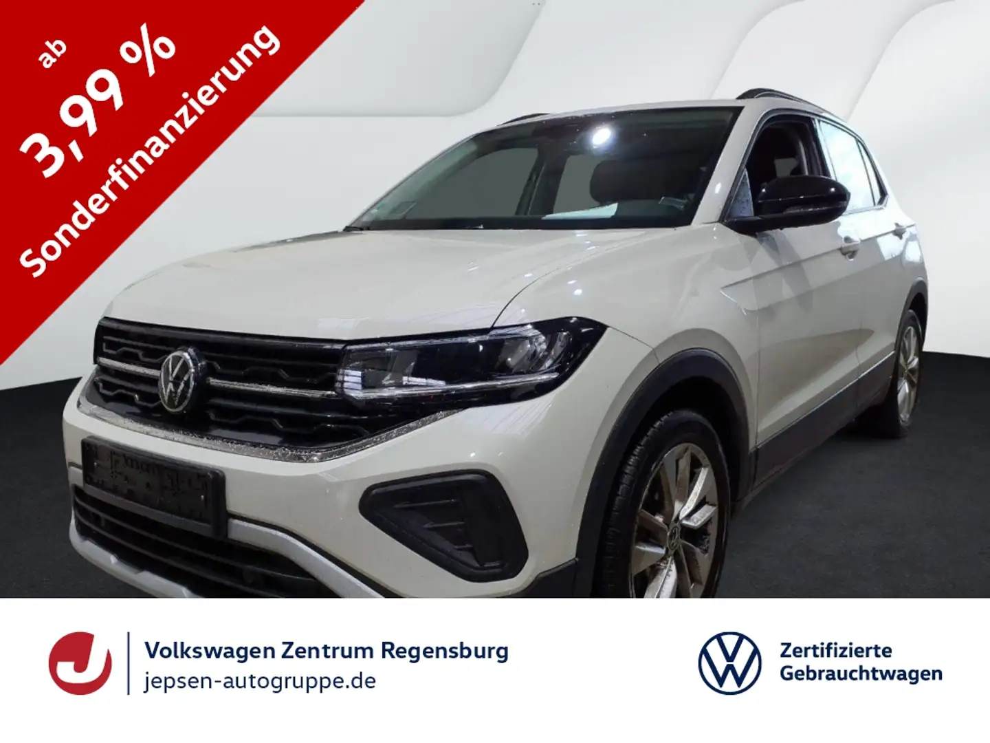 Volkswagen T-Cross Goal 1.0 TSI LED NAVI ACC SHZ PDC KlimaA Grau - 1