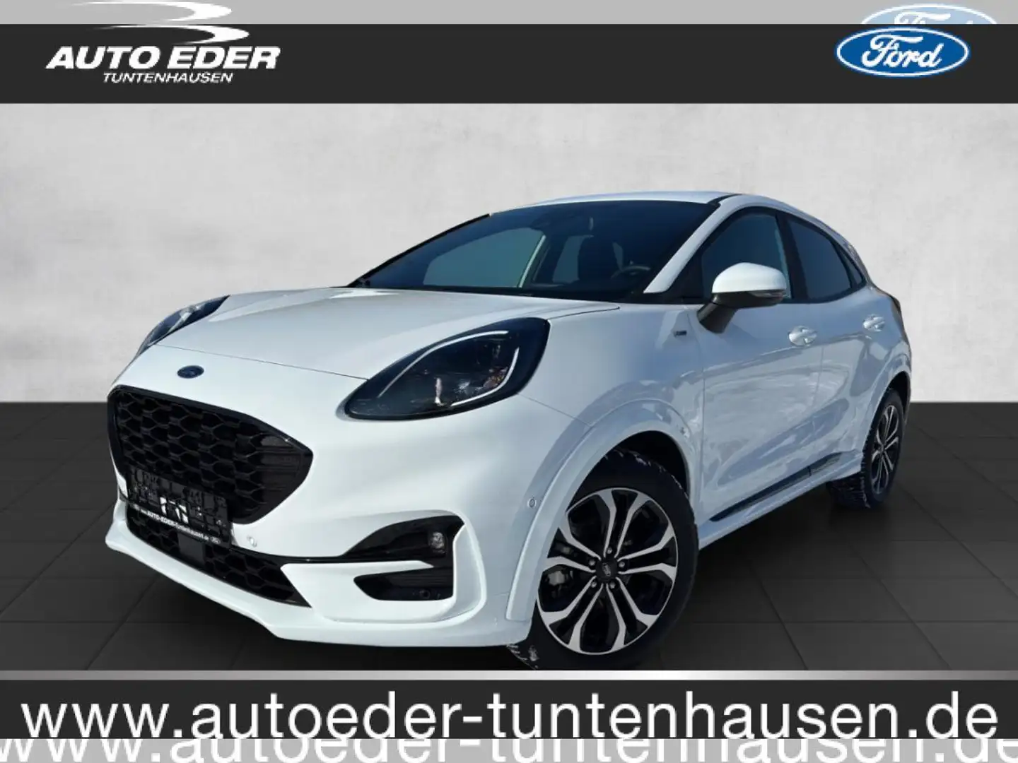 Ford Puma ST-Line Automatik Bluetooth Navi LED Klima Weiß - 1