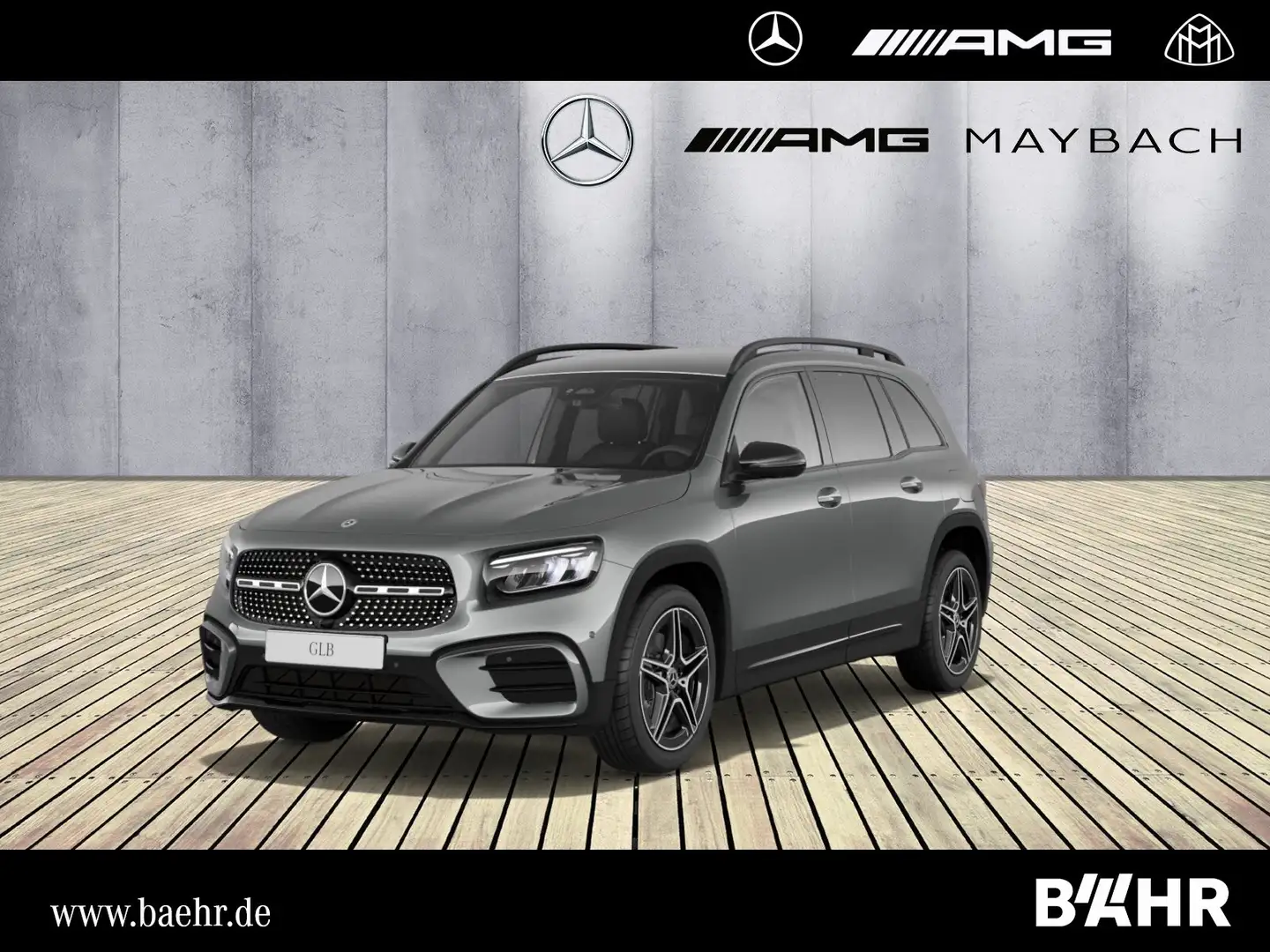 Mercedes-Benz GLB 200 GLB 200 d AMG+Night/MBUX/LED/AHK/Totwinkel/360° Grau - 1