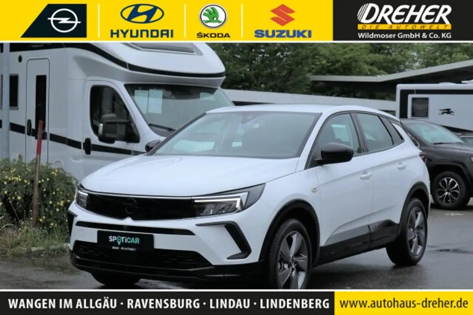 Opel Grandland Grandland Turbo GS Line Navi/PDC/Sitzhzg./Kamera Bianco - 1