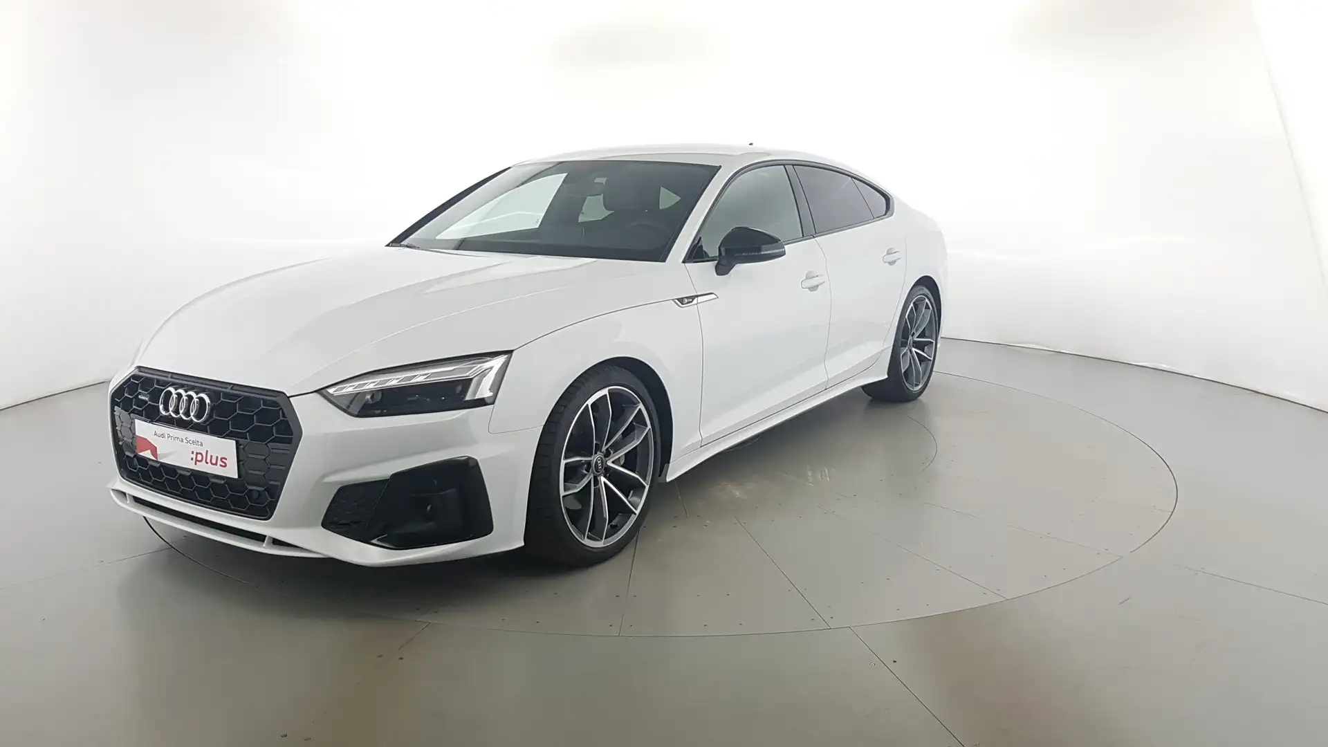Audi A5 Sportback 40 2.0 tdi mhev S line edition quattro 2 Blanc - 1