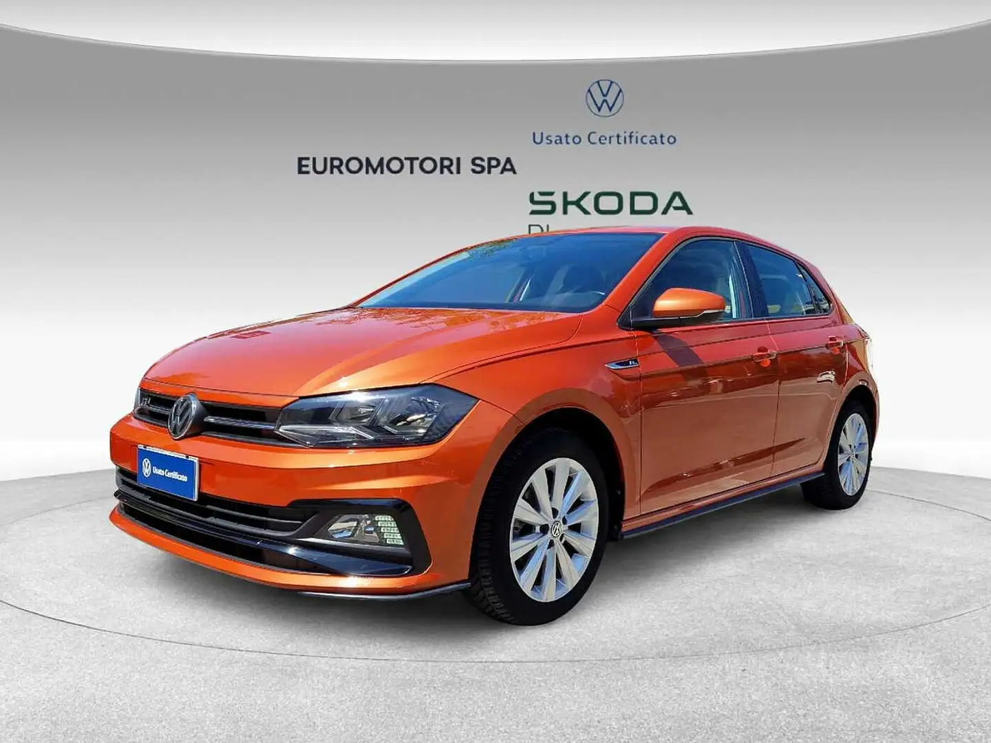 Volkswagen Polo 6ª serie 1.0 TSI 115 CV 5p. Highline BlueMotion Te Arancione - 1