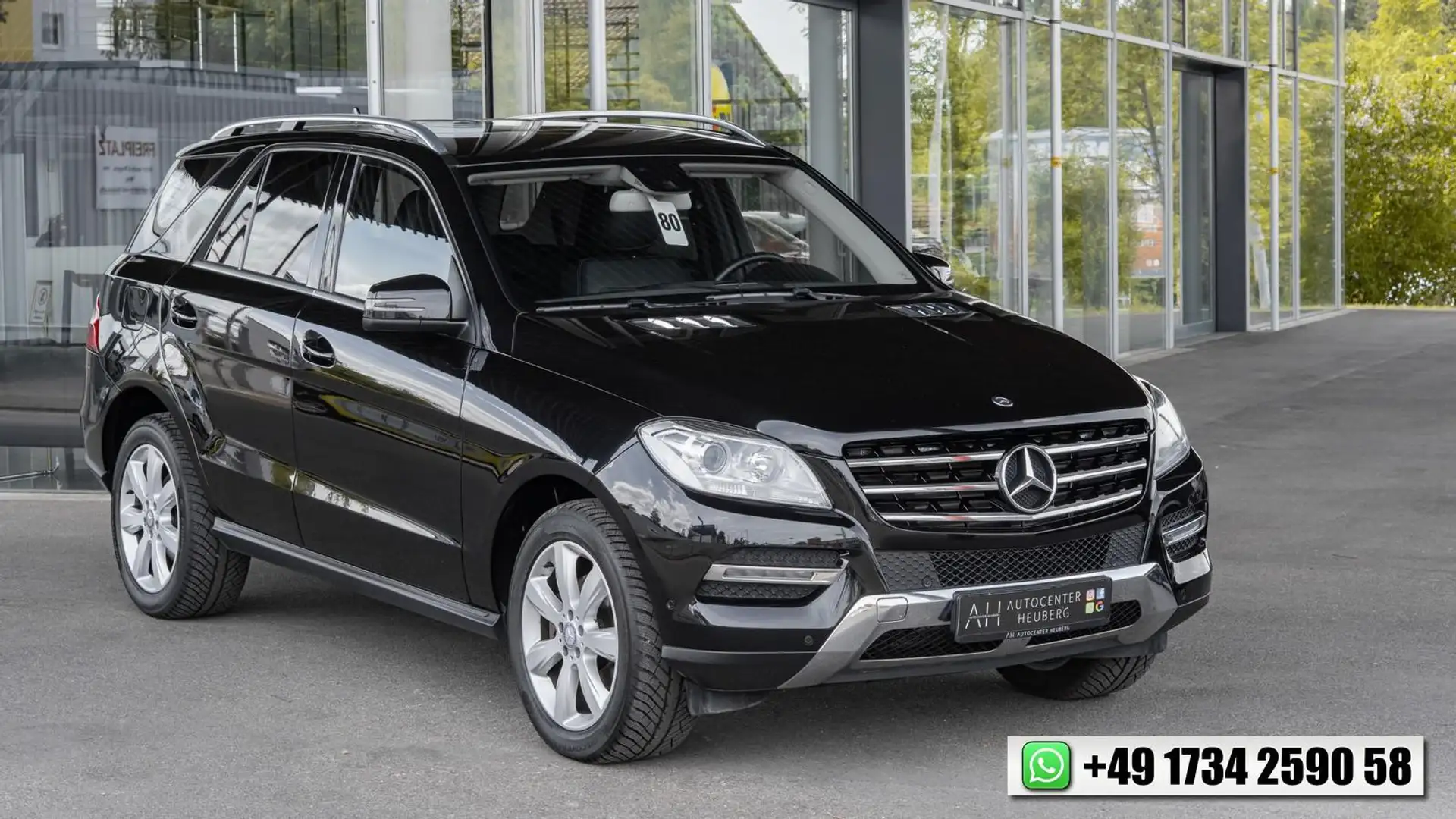 Mercedes-Benz ML 350 *1.Hd*4MATIC*SERVICE NEU*MwSt* Negro - 1