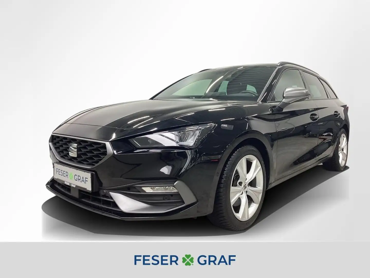 SEAT Leon SP FR-Line 2.0 TDI DSG AHK Navi LED RFK Keyless Nero - 1