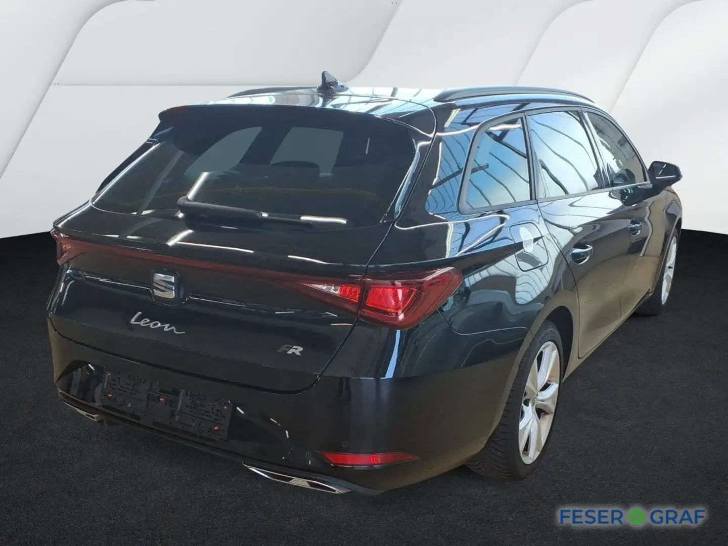 SEAT Leon SP FR-Line 2.0 TDI DSG AHK Navi LED RFK Keyless Schwarz - 2