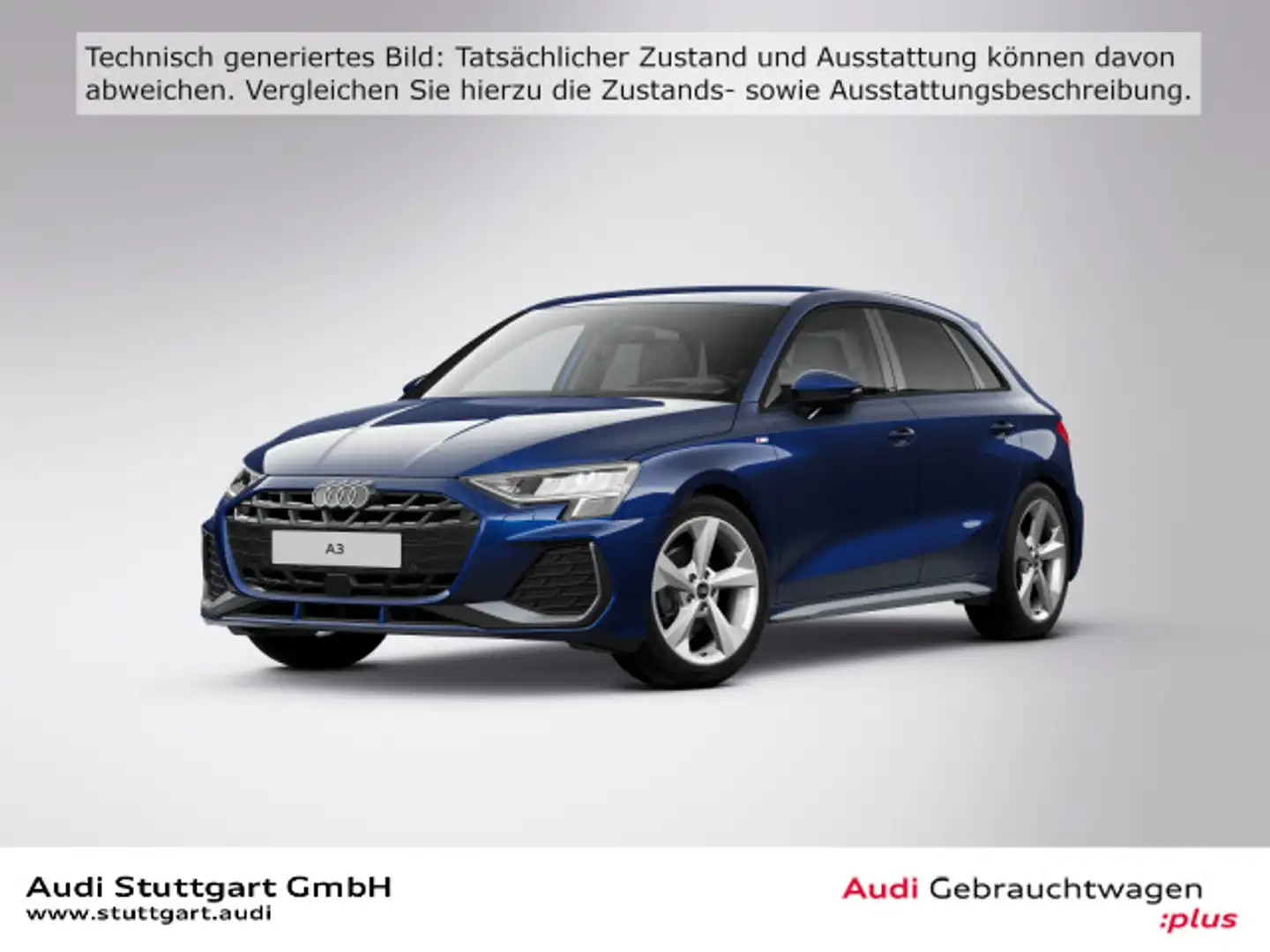 Audi A3 S line 35 TFSI S-Tronic Blau - 1