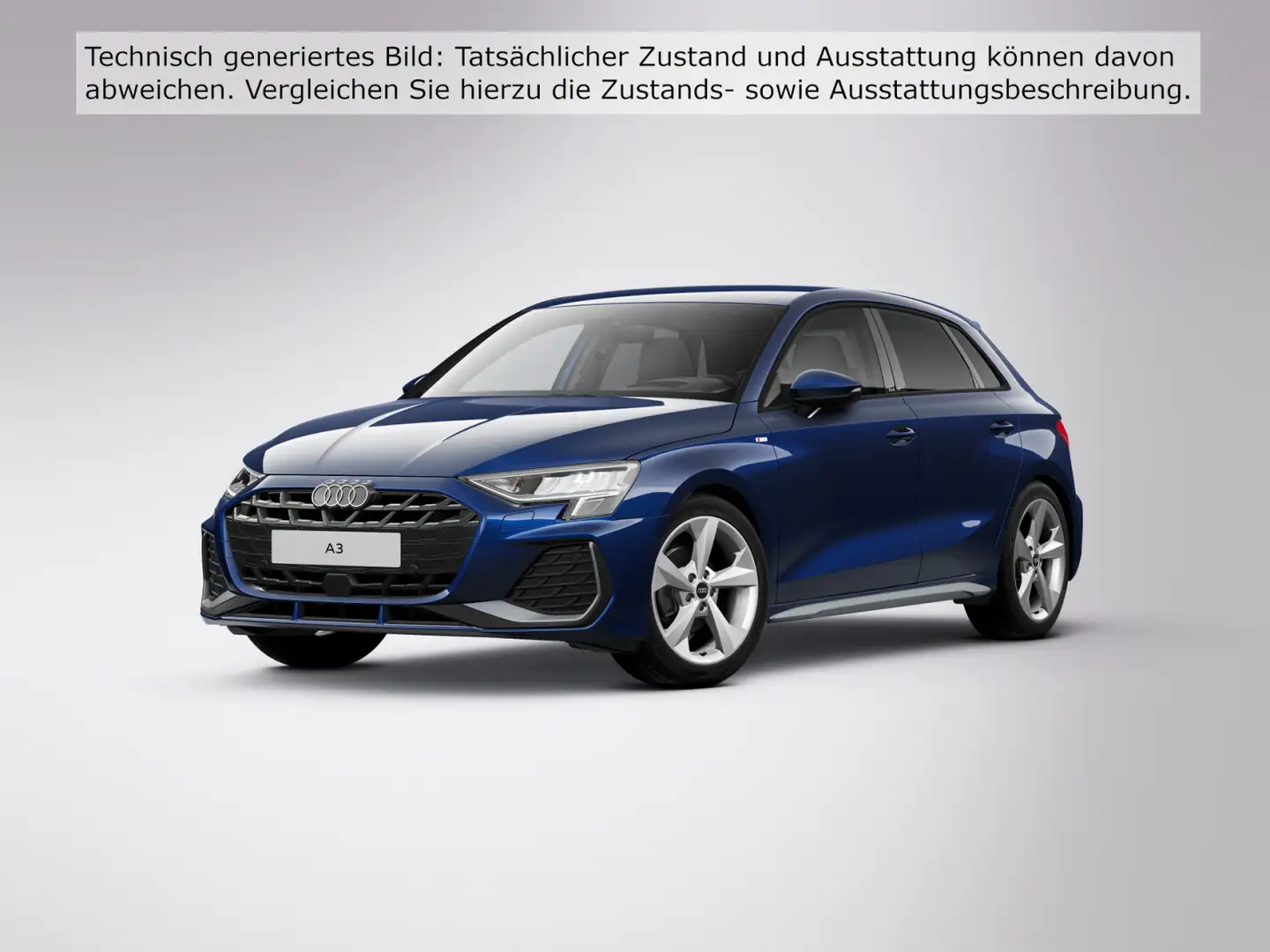 Audi A3 S line 35 TFSI S-Tronic Blau - 2