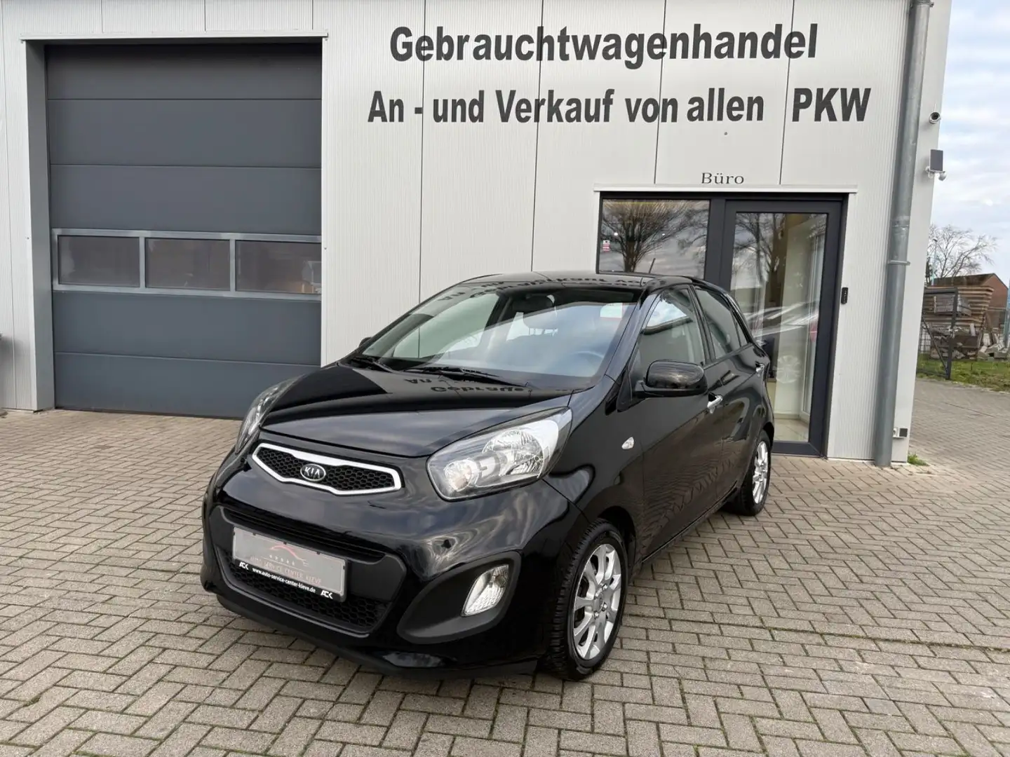 Kia Picanto Edition 7*LPG*KLIMA*1HAND*GJREIFEN Schwarz - 1