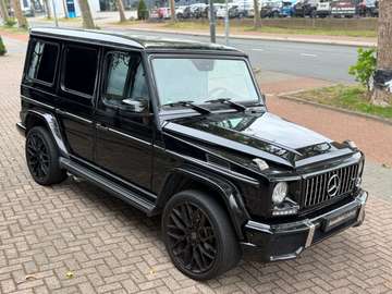 St.Wagon|V8|AMG Zwart-Zwart|G55 UItgevoerd| 7 Pers