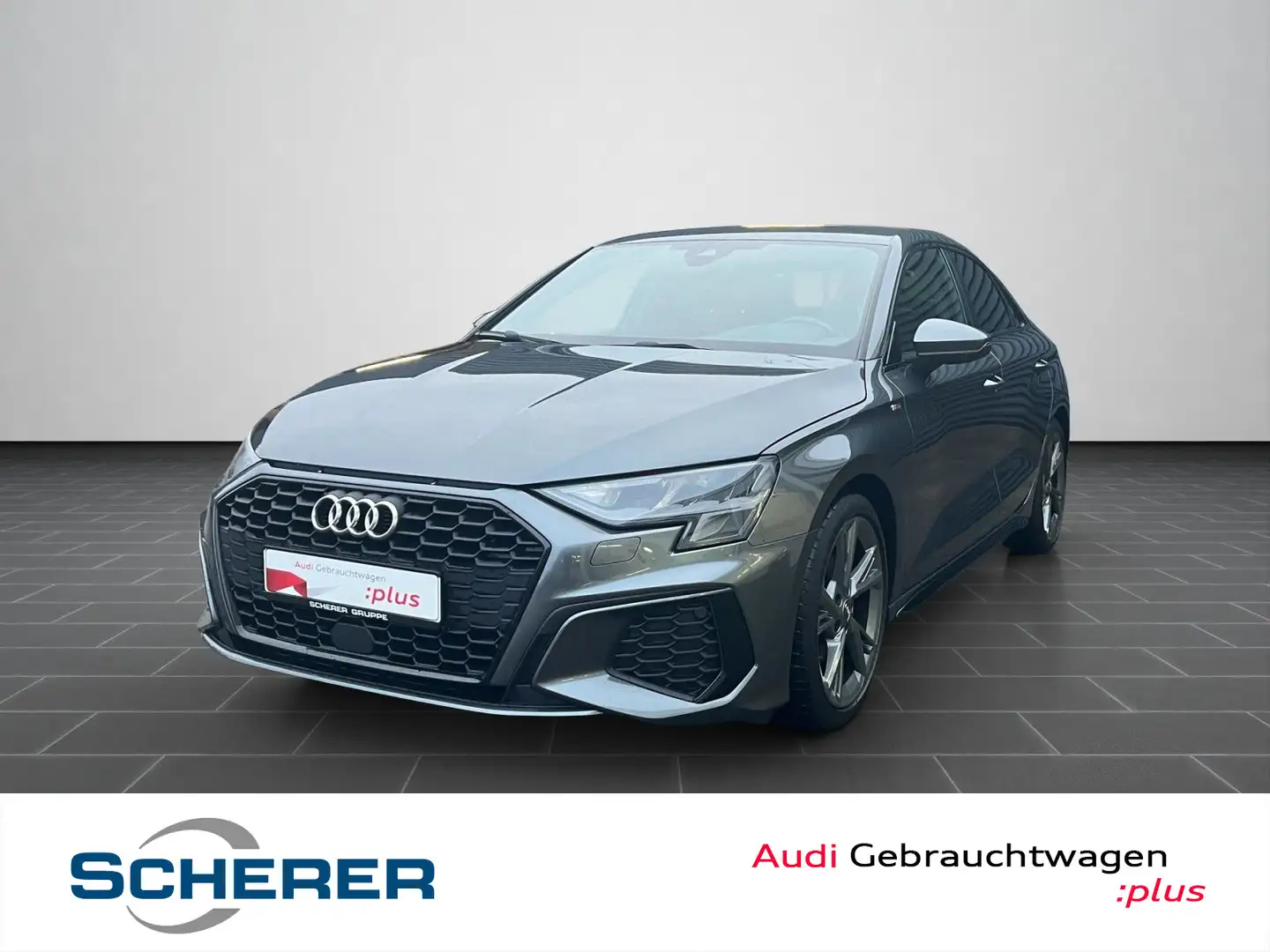 Audi A3 S line 35 TFSI S tronic OPTIK SCHWA Grau - 1