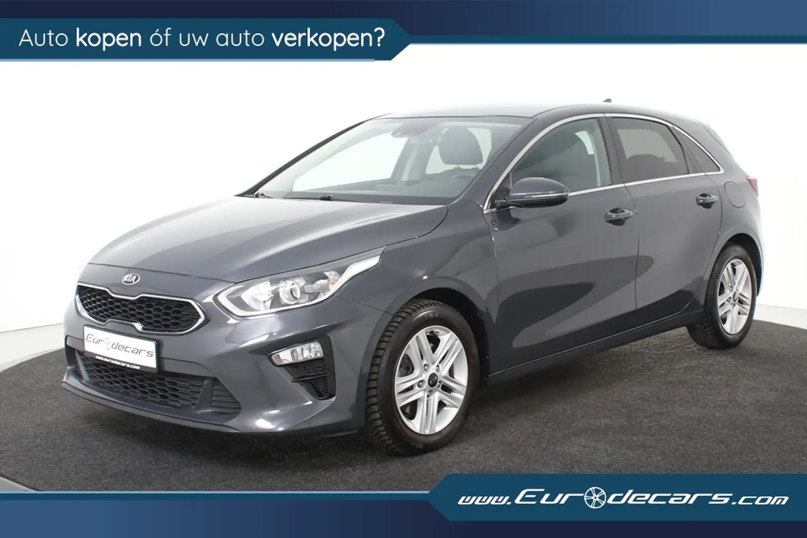 Kia Ceed / cee'd 1.0 T-GDi * 1ste Eigenaar*Leer*Navigatie*Parkassis Grijs - 1