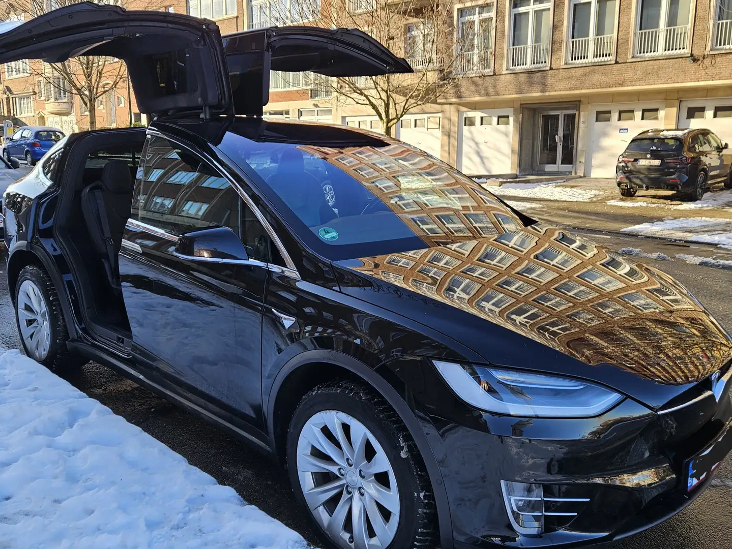 Tesla Model X Long Range Dual Motor carte recharge gratuite Noir - 1