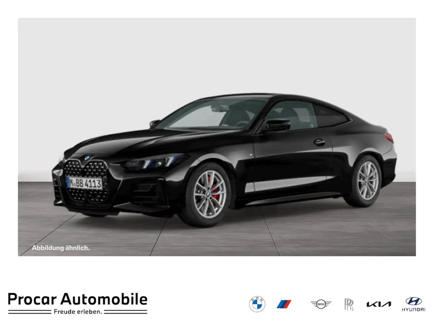 BMW 430 i xDrive LCI Coupé M Sport Pro H/K PA+ DA LED Schwarz - 1