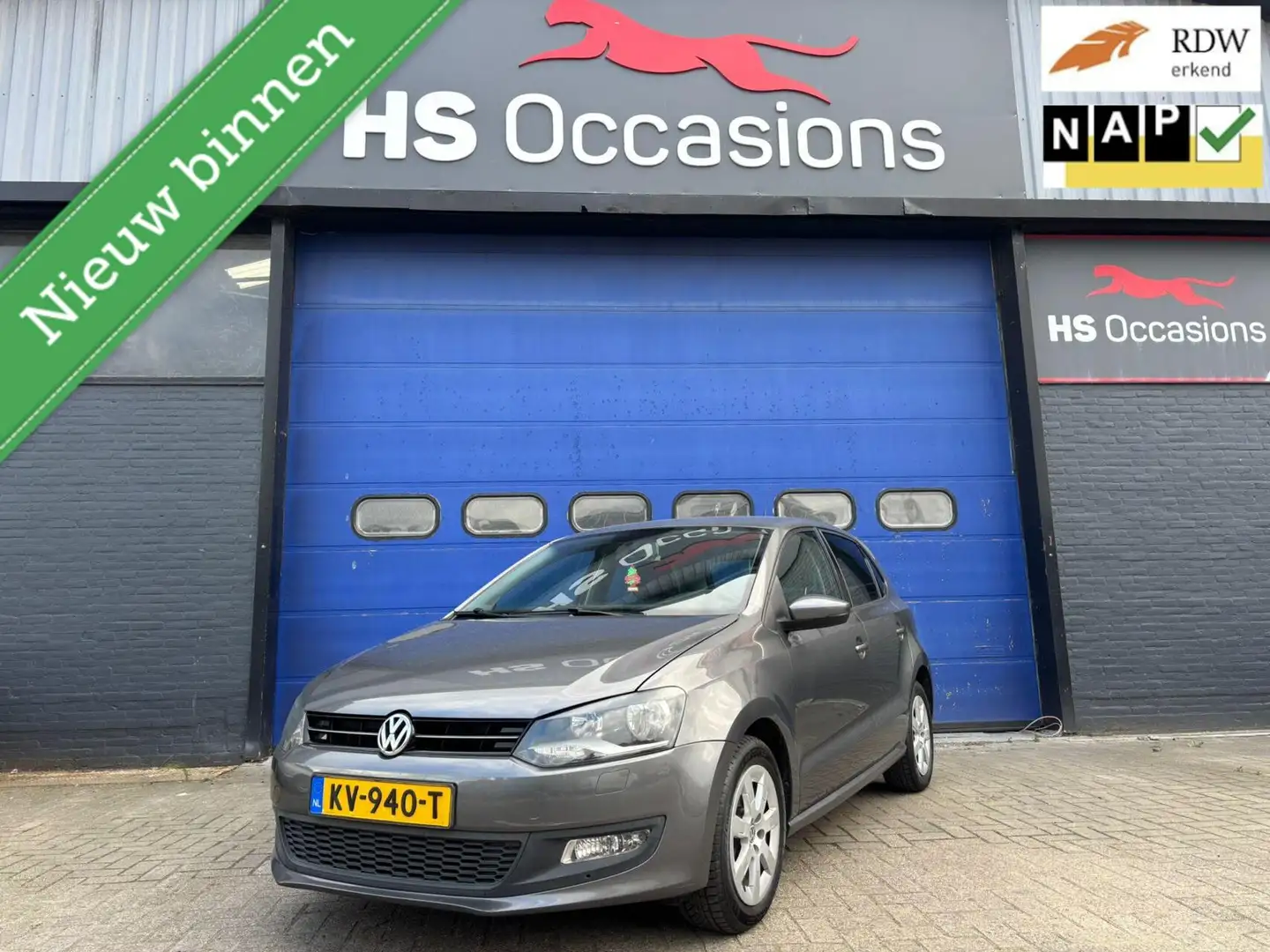 Volkswagen Polo 1.6 TDI BlueMotion Comfortline 2012 /cruise/ Grijs - 1