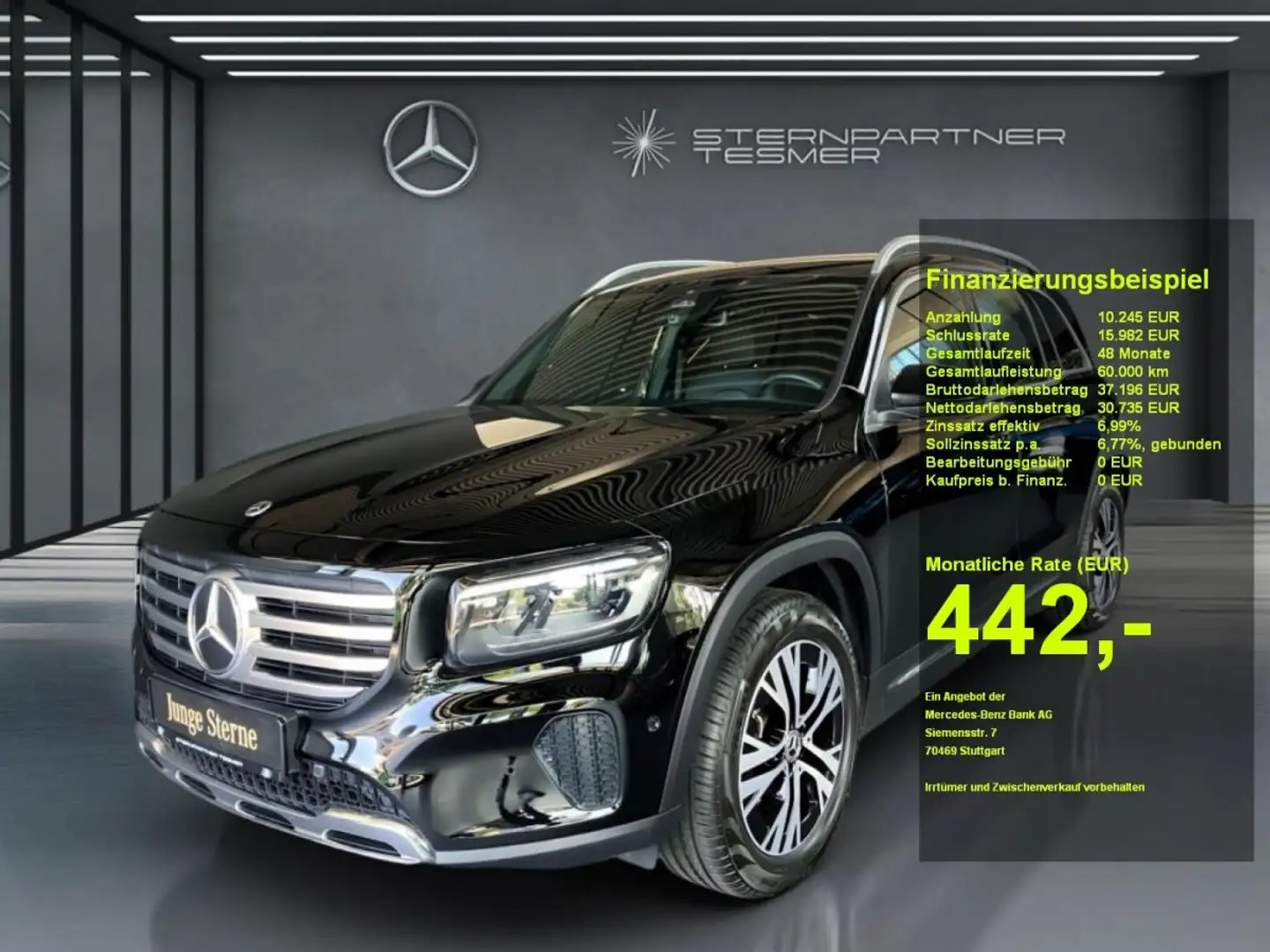 Mercedes-Benz GLB 200 d +PROGESSIVE+AHK+KAMERA+LED Schwarz - 1