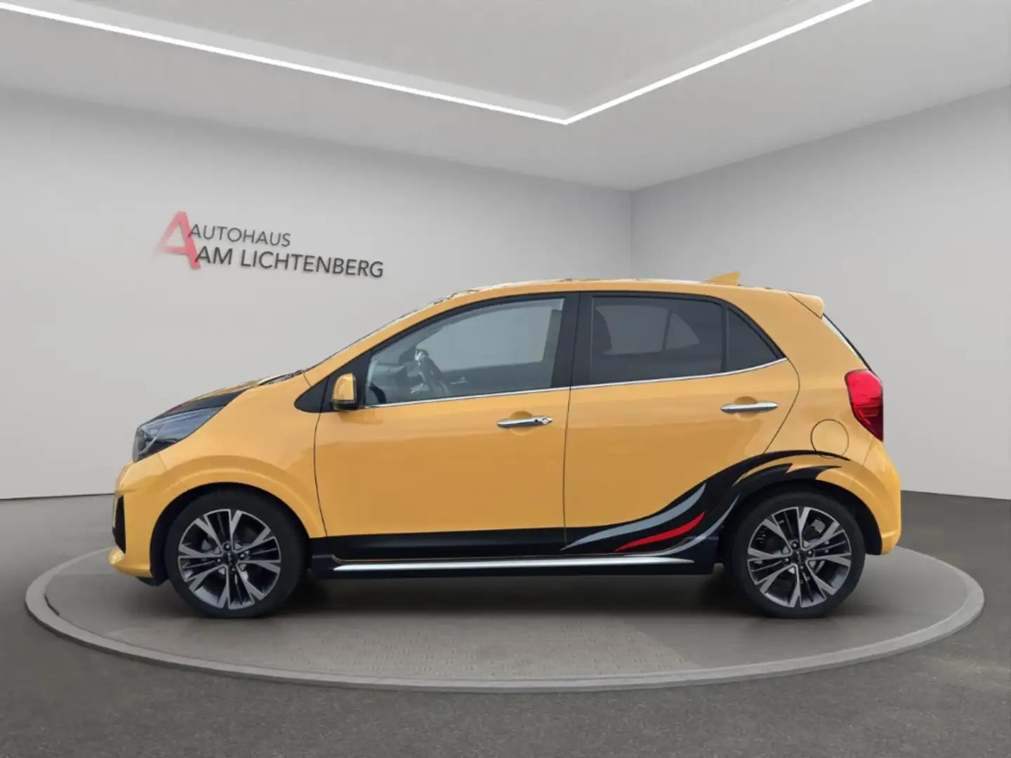 Kia Picanto GT-Line 1.2 MPI LED+NAVI+KAMERA+KEYLESS+SITZHEIZUN Jaune - 2