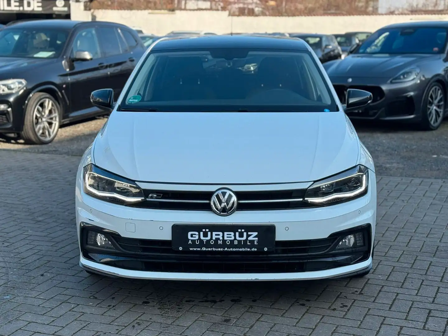 Volkswagen Polo VI 1,0TSI DSG Highline*R-LINE* Blanc - 2