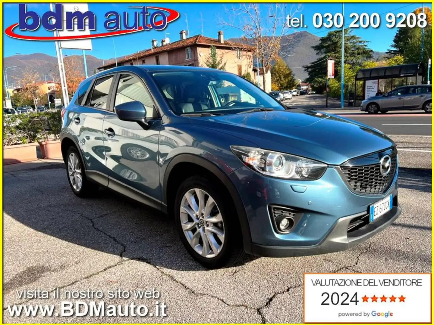 Mazda CX-5 2.2L Skyactiv-D 175CV 4WD Exceed*Automatica* Blauw - 2