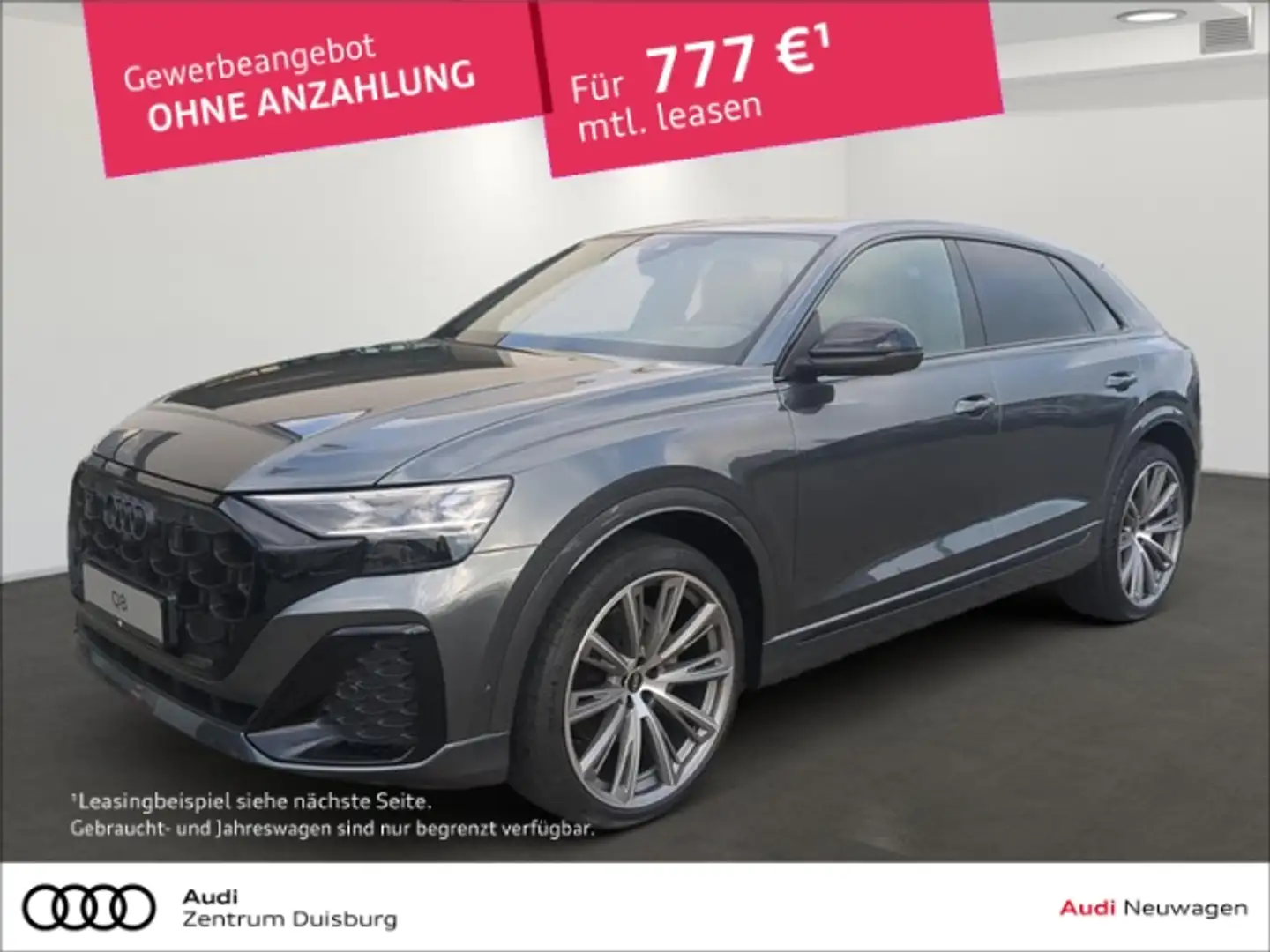 Audi Q8 50 TDI quattro Sportpaket HUD Luftfederung AD AHK- Grijs - 1