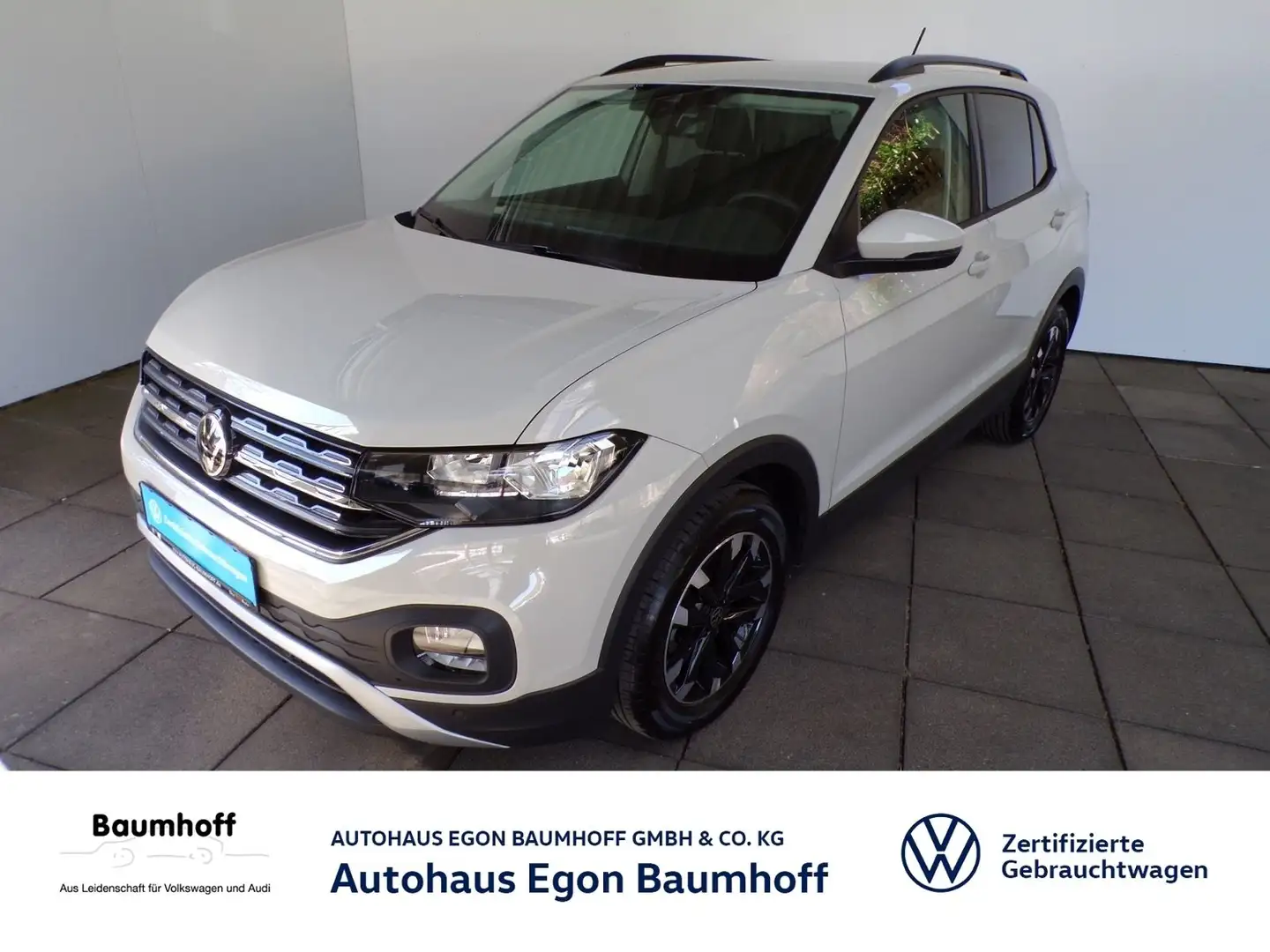 Volkswagen T-Cross T-CROSS 1.0 TSI DSG LIFE / AHK+ACC+PARKHILFE Gris - 1