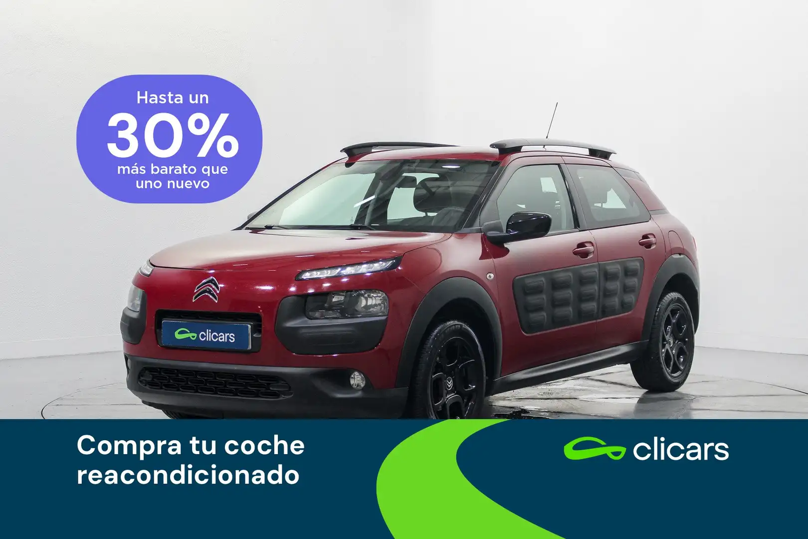 Citroen C4 Cactus 1.2 PureTech Feel 82 Rojo - 1