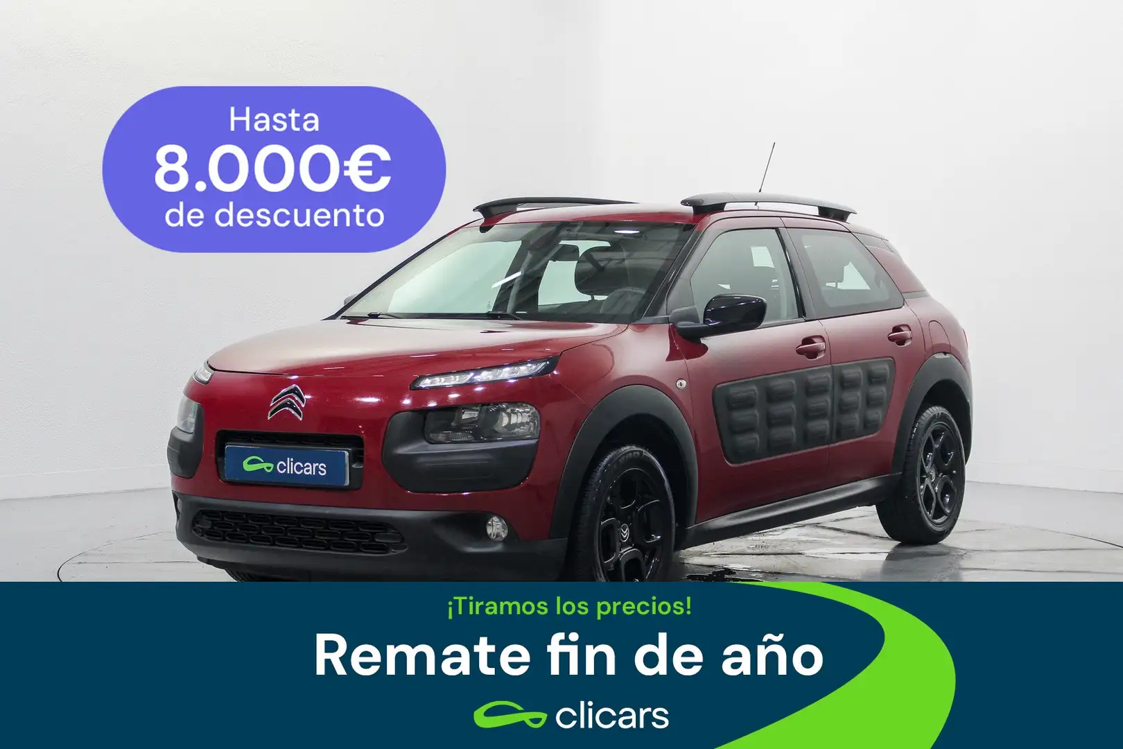 Citroen C4 Cactus 1.2 PureTech Feel 82 Rouge - 1