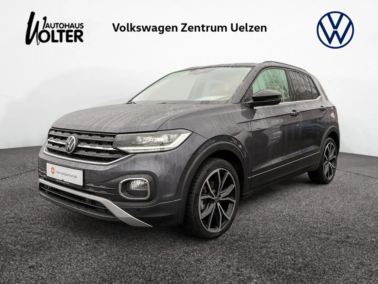 Volkswagen T-Cross 1.0 TSI Style DSG AHK KAM ACC APP-CON Grau - 1