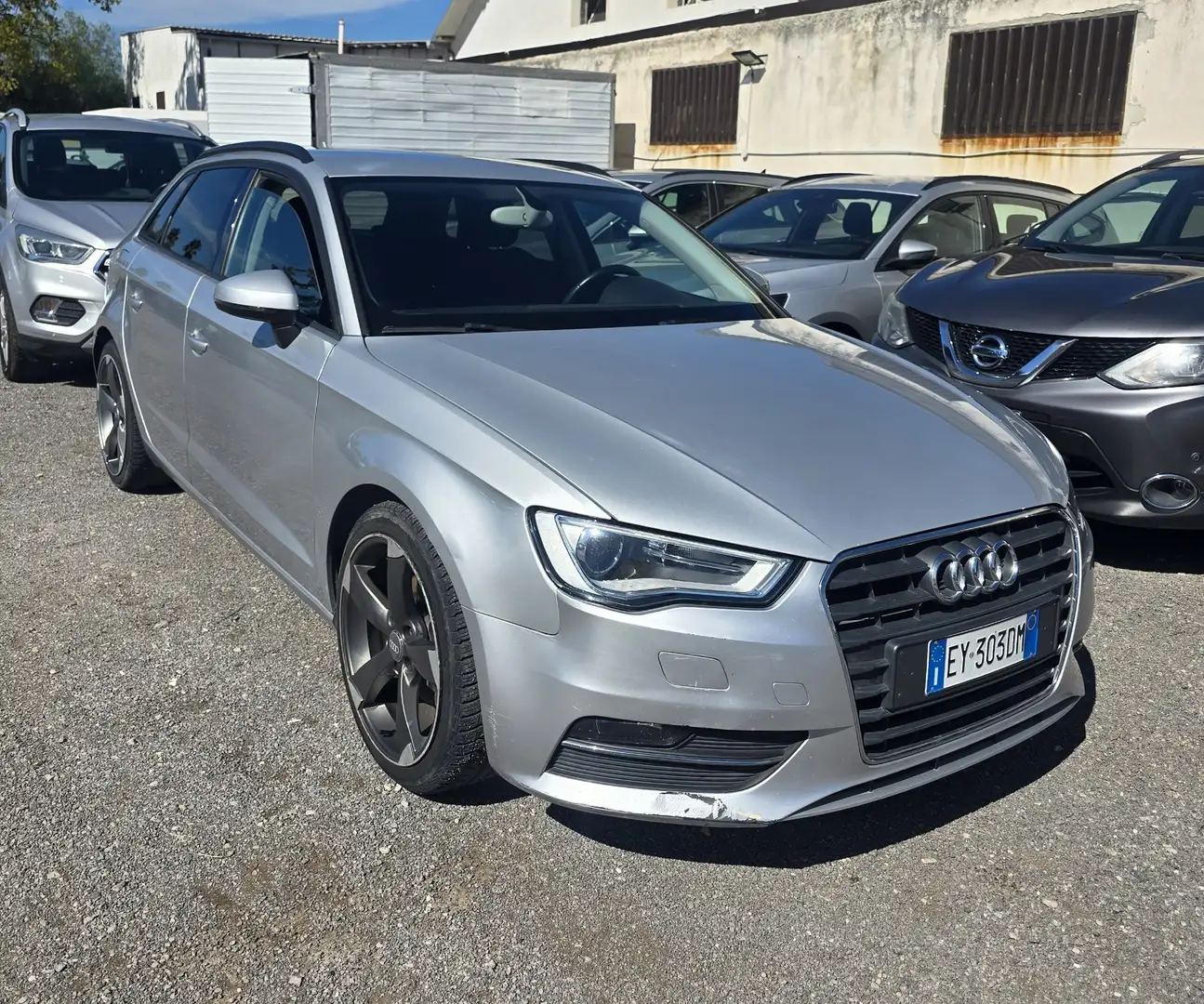 Audi A3 A3 III 2013 Sportback 1.6 tdi Ambition s-tronic Argento - 1