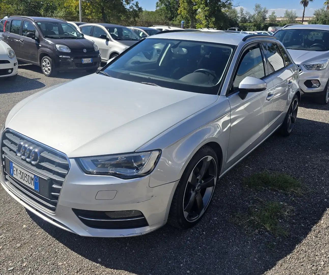 Audi A3 A3 III 2013 Sportback 1.6 tdi Ambition s-tronic Argento - 2