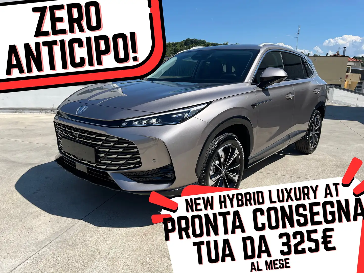 MG HS HYBRID LUXURY ZERO ANTICIPO TUA DA 325€ AL MESE Grigio - 1
