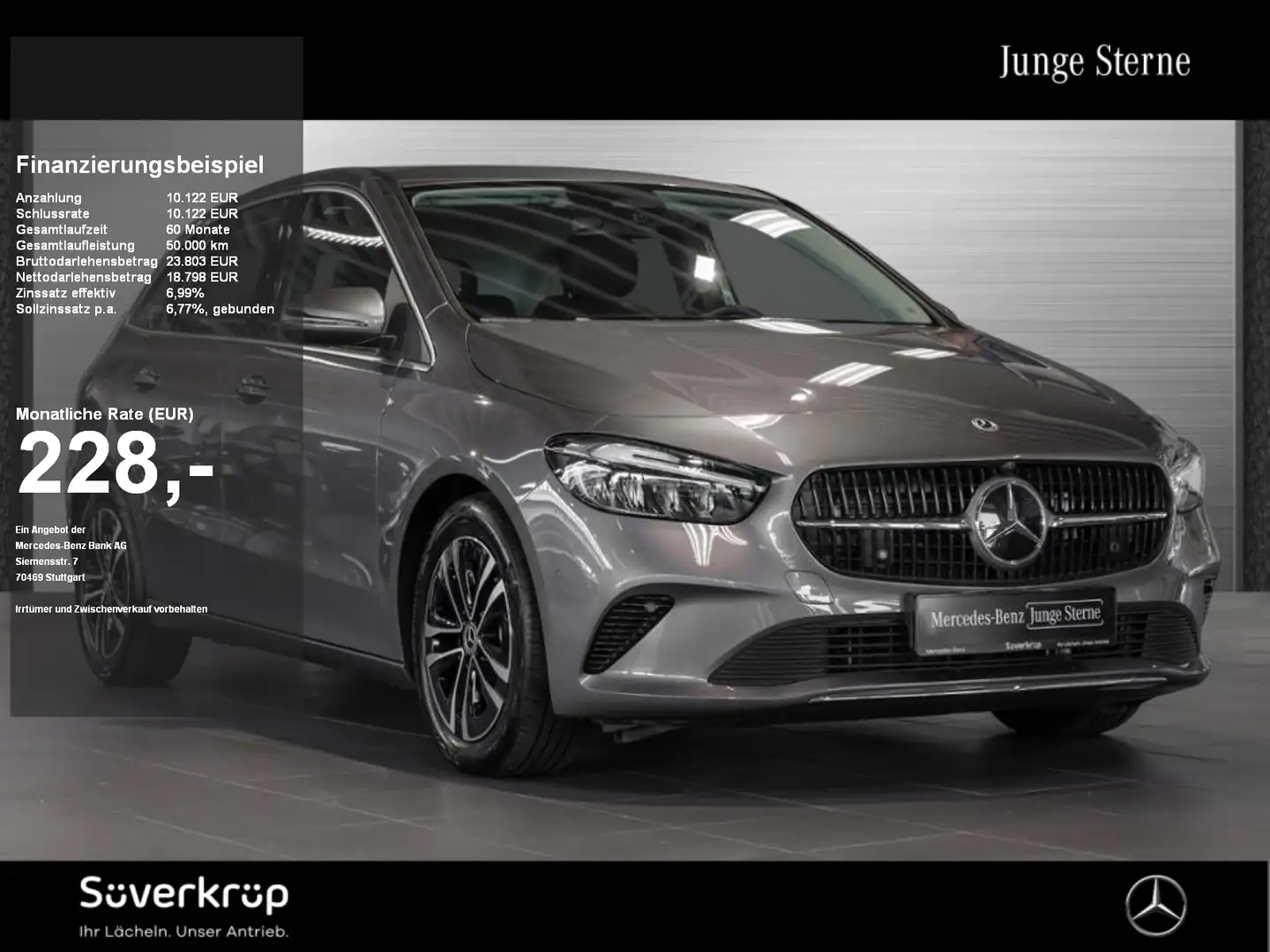 Mercedes-Benz B 200 , PROGRESSIVE KAMERA SPUR PDC SHZ Grau - 1