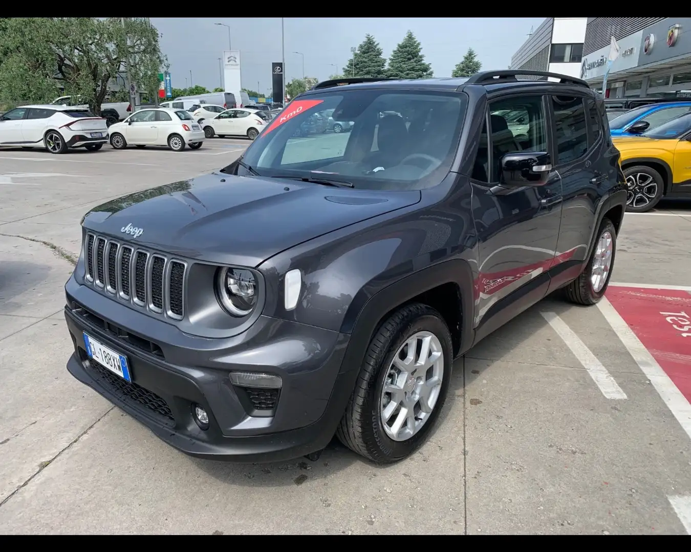 Jeep Renegade 1.5 Turbo T4 MHEV Limited Gri - 1