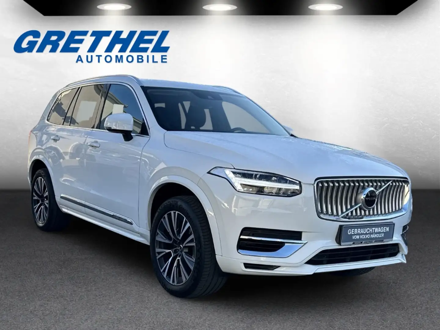 Volvo XC90 Inscription Expression Recharge Plug-In Hybrid AWD Weiß - 1