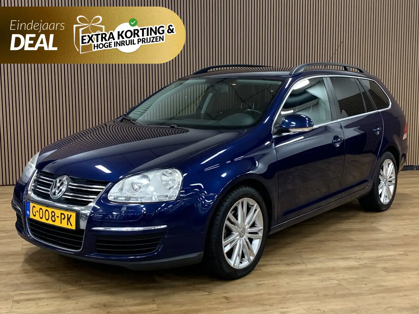 Volkswagen Golf Variant 1.4 TSI Trendline|Carplay|Climate Control| Blauw - 1