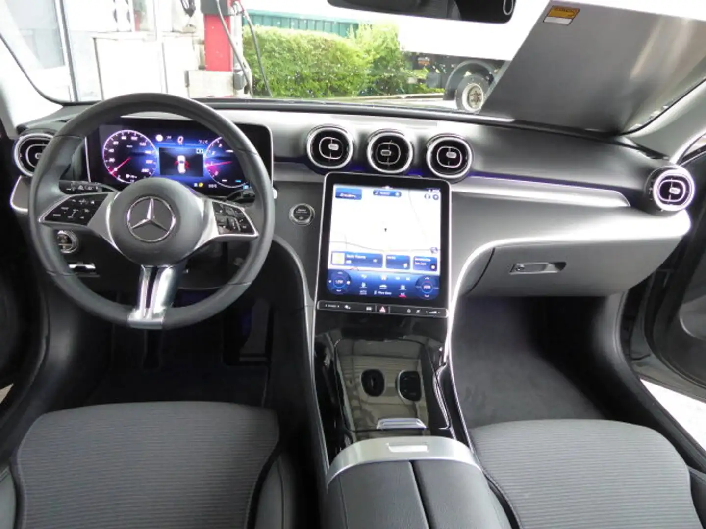 Mercedes-Benz C 180 C 180 T AVANTGARDE AHK LED Kamera Assistenz-Pak. Grigio - 2